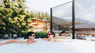 Jacuzzi with panoramic view