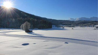 Aussicht Balkon/Winter