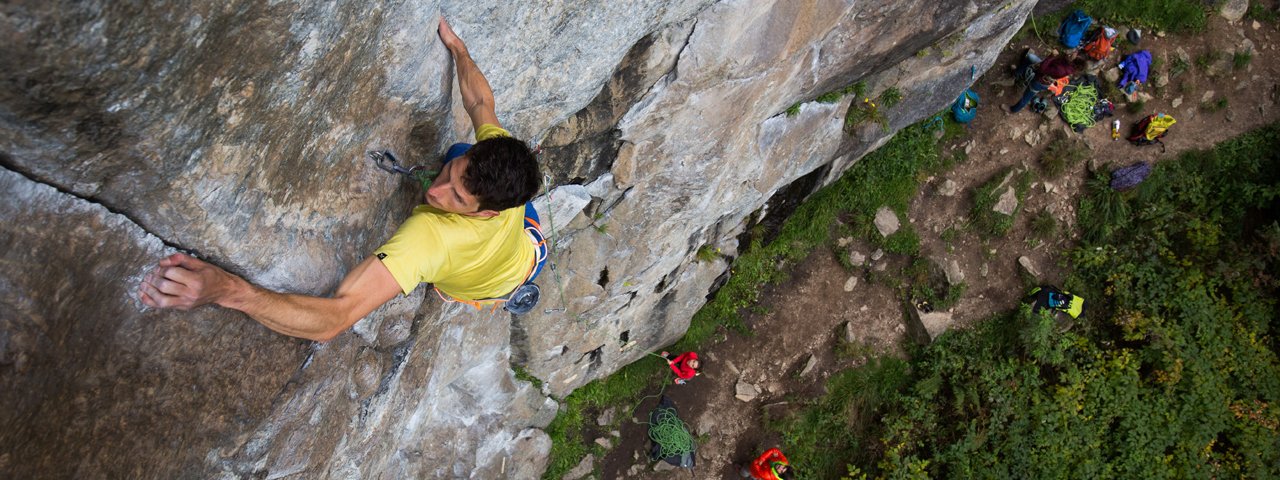 Climbing area in Nösslach, Ötztal Valley, © Alpsolut