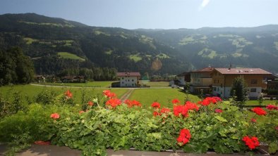 Apartment Anna Aschau - Ausblick vom Balkon