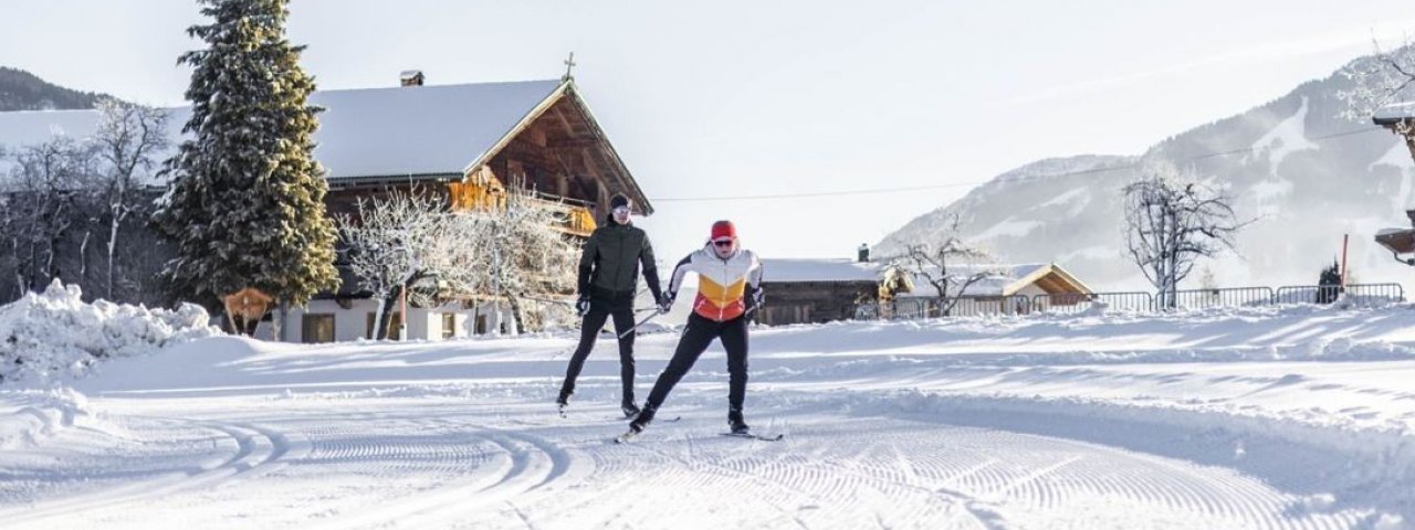 Cross-country skiing in Hopfgarten, © Magdalena Laiminger