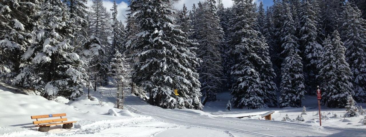 Winter hike to Schwarzer See lake, © TVB Nauders