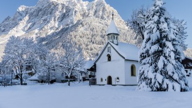 View at Wetterstein from Center Ehrwald