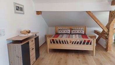 Schlafzimmer Dachgeschoß