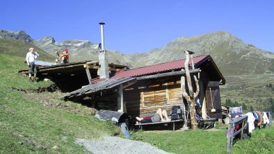 Unsere Berghütte im Sommer