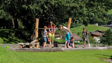 Children's adventure playground – SANDBOX WITH EXCAVATOR