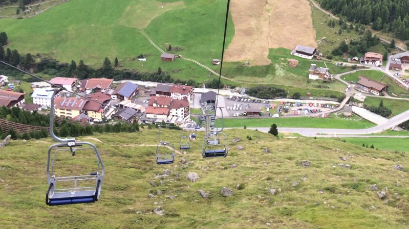 Wildspitzlift two-man chairlift, © Tirol Werbung/Michael Gams