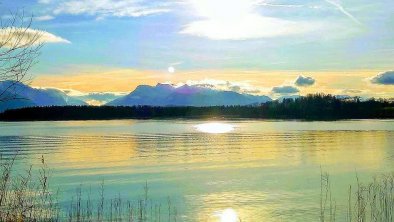 Chiemsee im Winter