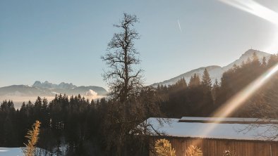 Balcony view in Winter