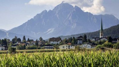 Blick auf Mutters im Sommer