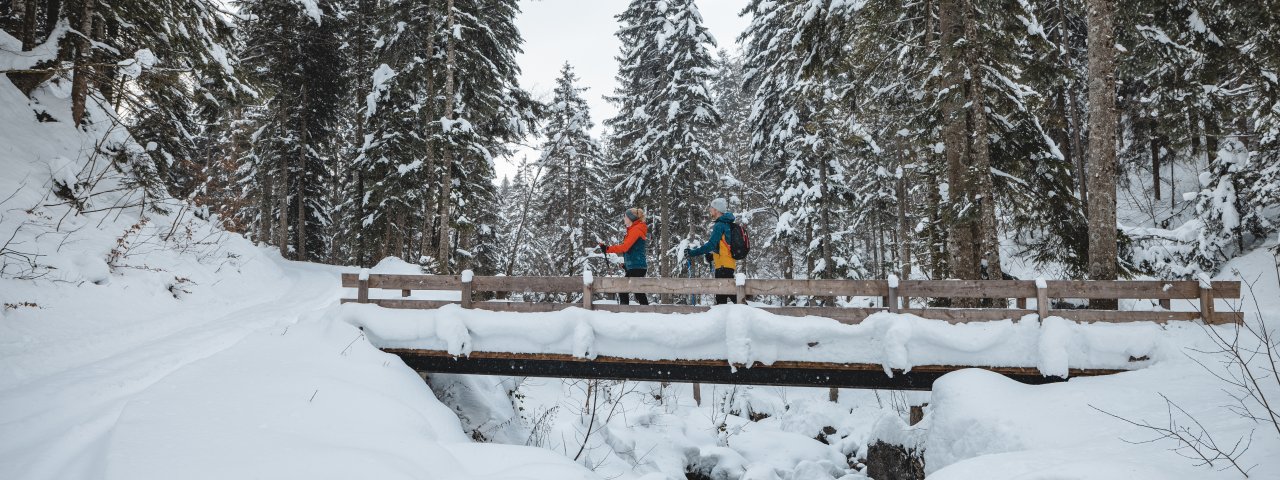 Snowshoe walk to the Kaiseralm, © Wilder Kaiser_Mathäus Gartner