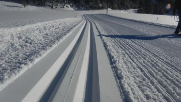 Langlauf - Loipe vom Dorf bis vor die Tür