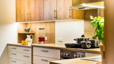 Kitchen in the apartment MEIN KRAFTPLATZ Ehrwald