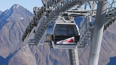 Schwarze Schneidbahn Gondola in Sölden, © Ötztal Tourismus