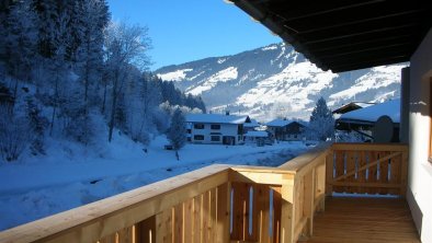 Balkon Aussicht Winter