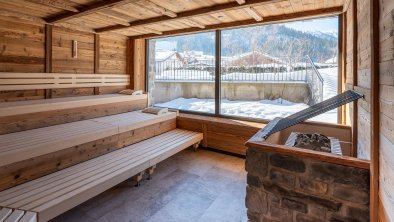 Finnish sauna at the Jagdschlössl hotel