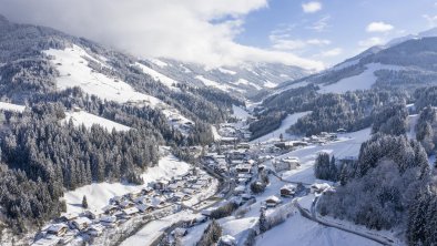 Auffach Wildschönau Dorflblick