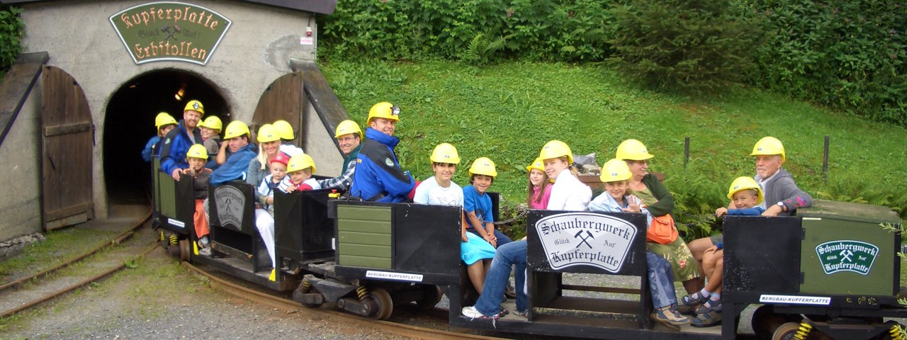 Kupferplatte Copper Mine, © Schaubergwerk Kupferplatte