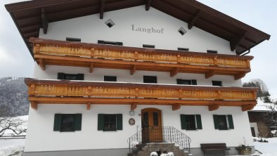 Bauernhof Langhof Thiersee - Langhof im Winter