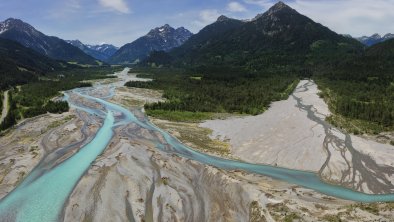 Lech_Panorama_Luftaufnahme ©Robert Eder, Naturpark