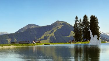 Filzalmsee Lake in Brixen im Thale, © Bergbahnen Brixen im Thale