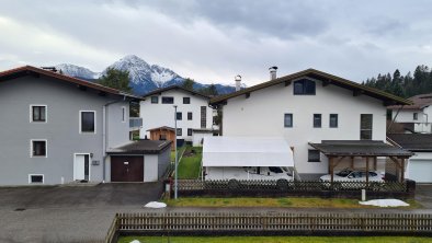 Ausblick vom Balkon