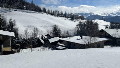 Winterlandschaft Häuser