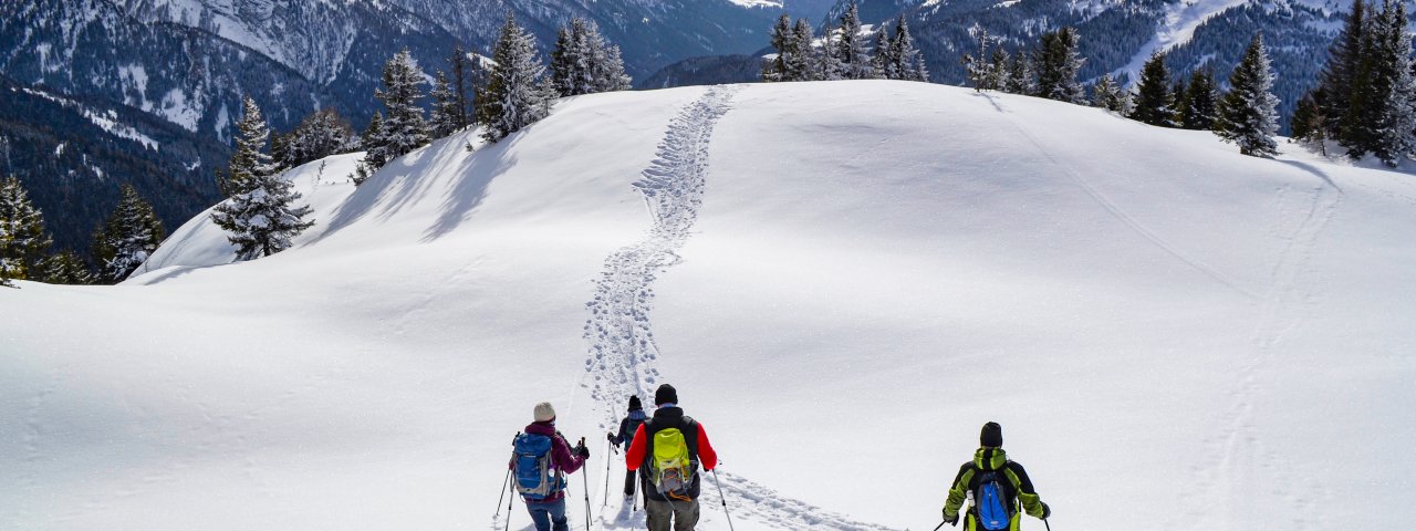 Snowshoe walk onto the Padauner Kogel mountain, © TVB Wipptal