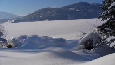 Appartement Poell Winter Hausansicht