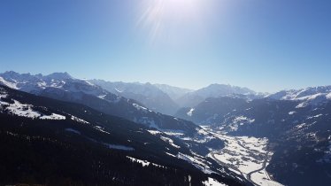 Aussicht Zillertaler Berglandschaft