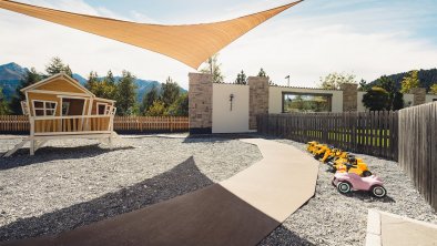 Playground for the little ones near the terrace