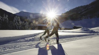 Langlauf Steinberge Saalbach Hinterglemm Fieberbru