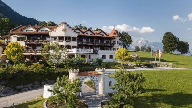 Söll_Hotel_AlpenSchlössl_Sommer_WilderKaiser, © Hotel AlpenSchlössl/Hans Ager