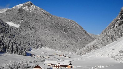 Umgebung in Padaun im Winter