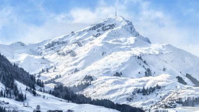 Blick auf das Kitzbüheler Horn Winter