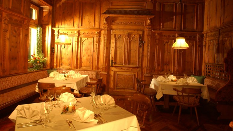 Restaurant at the Drei Mohren Hotel