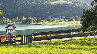 Bauernhof Langhof Thiersee - Aussicht See