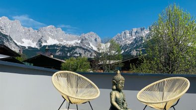 Terrasse mit Blick auf Kaiser