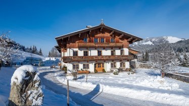 Biobauernhof Niederlehen im Winter