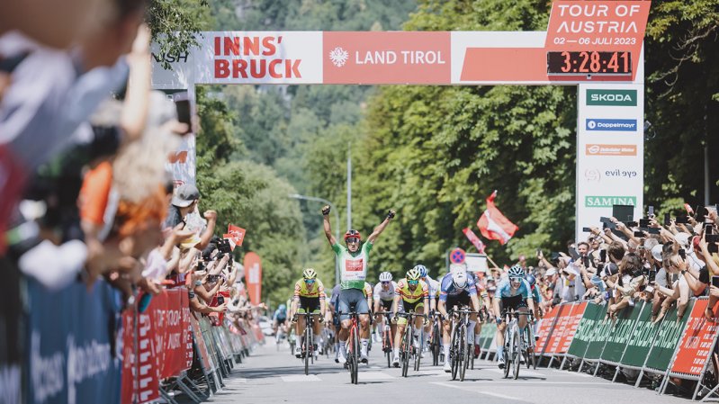 Innsbruck was a day finish at the 2023 Tour of Austria, © Tour of Austria