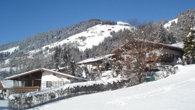 Blick zur Hohen Salve vom Balkon