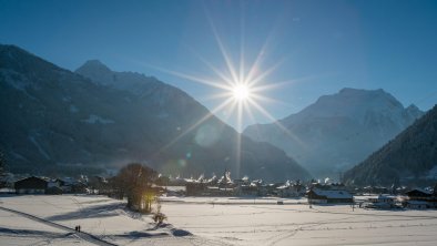 Mayrhofen in winter