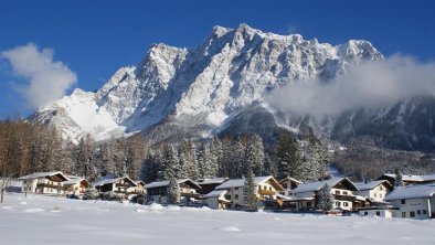 Aussicht zur Zugspitze