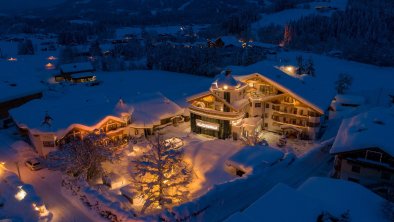 Außenaufnahme Winter bei Nacht