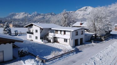 Haus im Winter