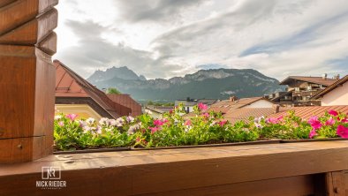 Aussicht Terrasse Appartement Rosa