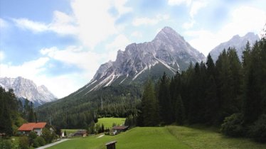 Blick vom Balkon