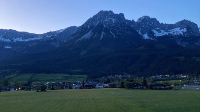 Der Ausblick am frühen Morgen