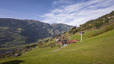 Feldlhuette Ramsau Ausblick Sommer