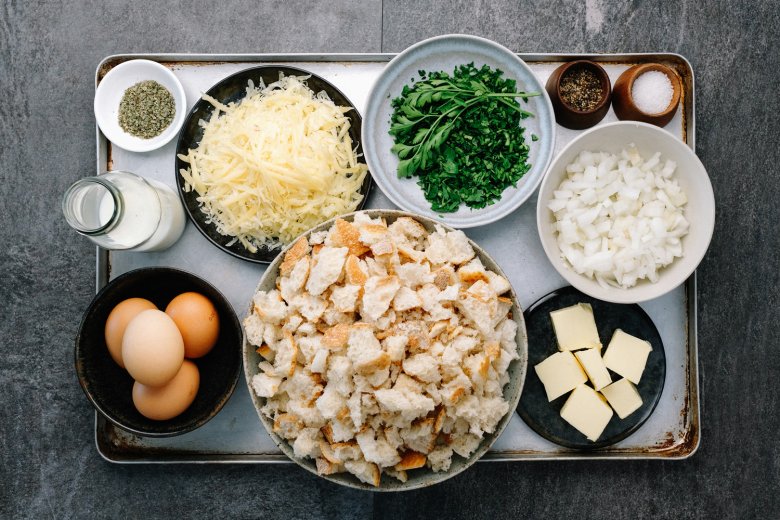 Kaspressknödel: Ingredients